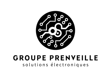 Le logo du GROUPE PRENVEILLE solutions électroniques